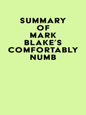 cover image of Summary of Mark Blake's Comfortably Numb